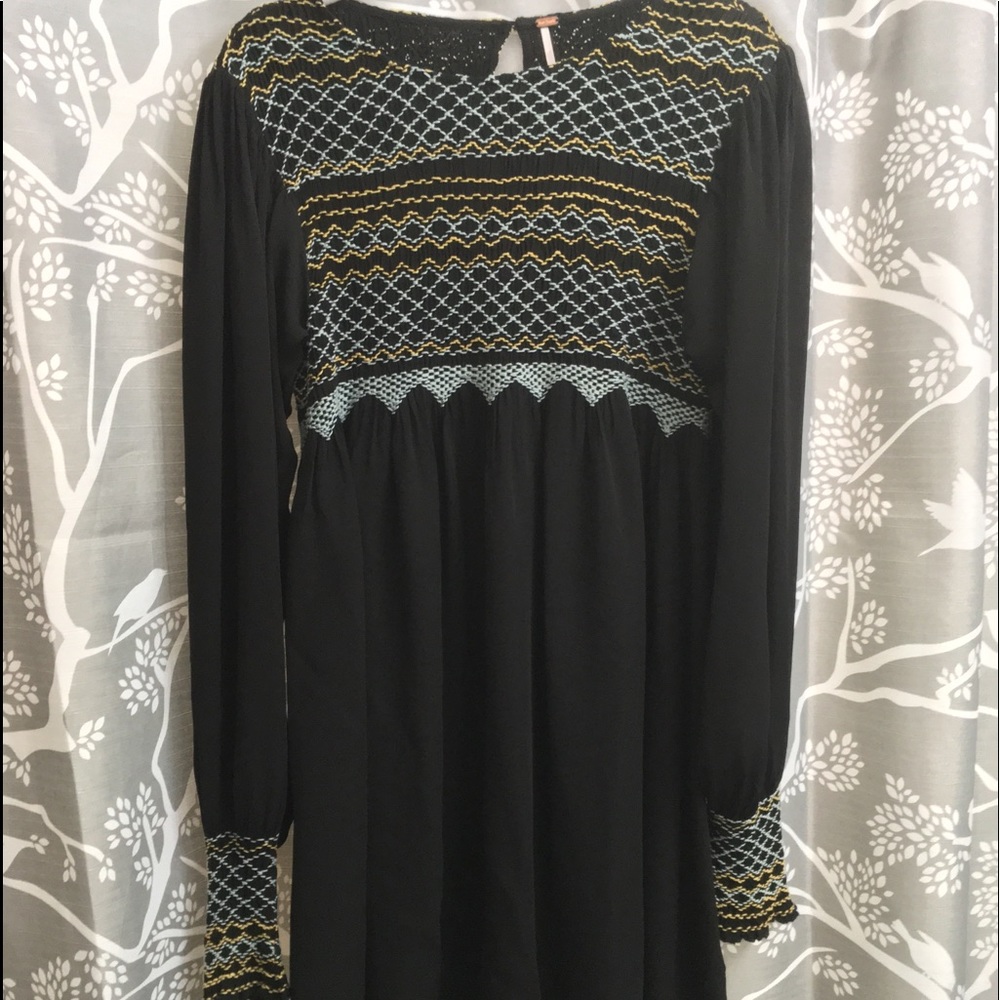 FREE PEOPLE Late Night Picnic Dress